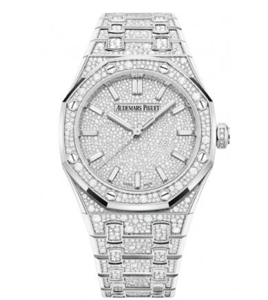 Review 77452BC.ZZ.1365BC.01 Audemars Piguet Royal Oak Selfwinding 34 White Gold replica watch